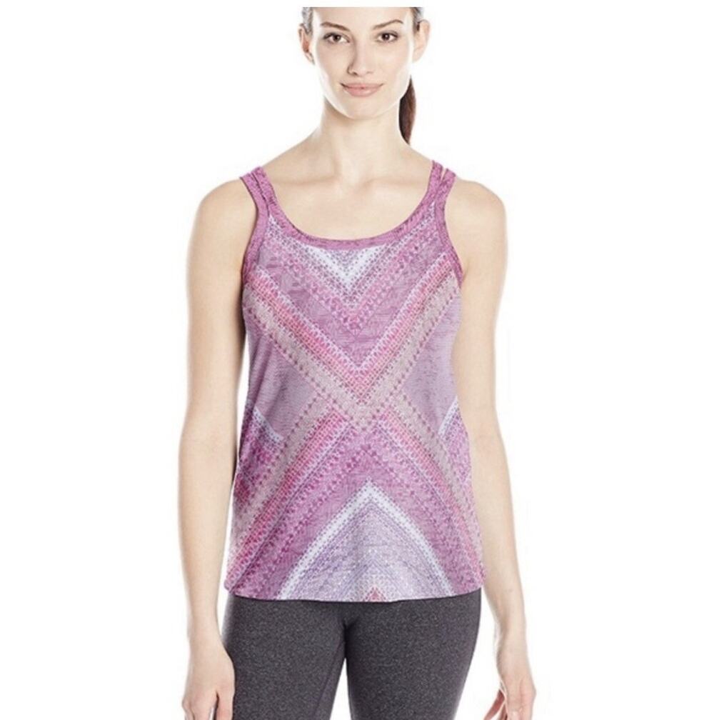 Prana Women’s Tank Top Size Small NEW NWT Organic Cotton Geometric Hiking Yoga